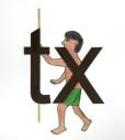 Ilustração associada ao dígrafo tx
